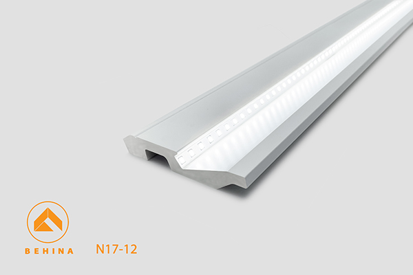قرنیز نوری مدرن بهینا مدل N17-12 سایز 105 میلیمتر