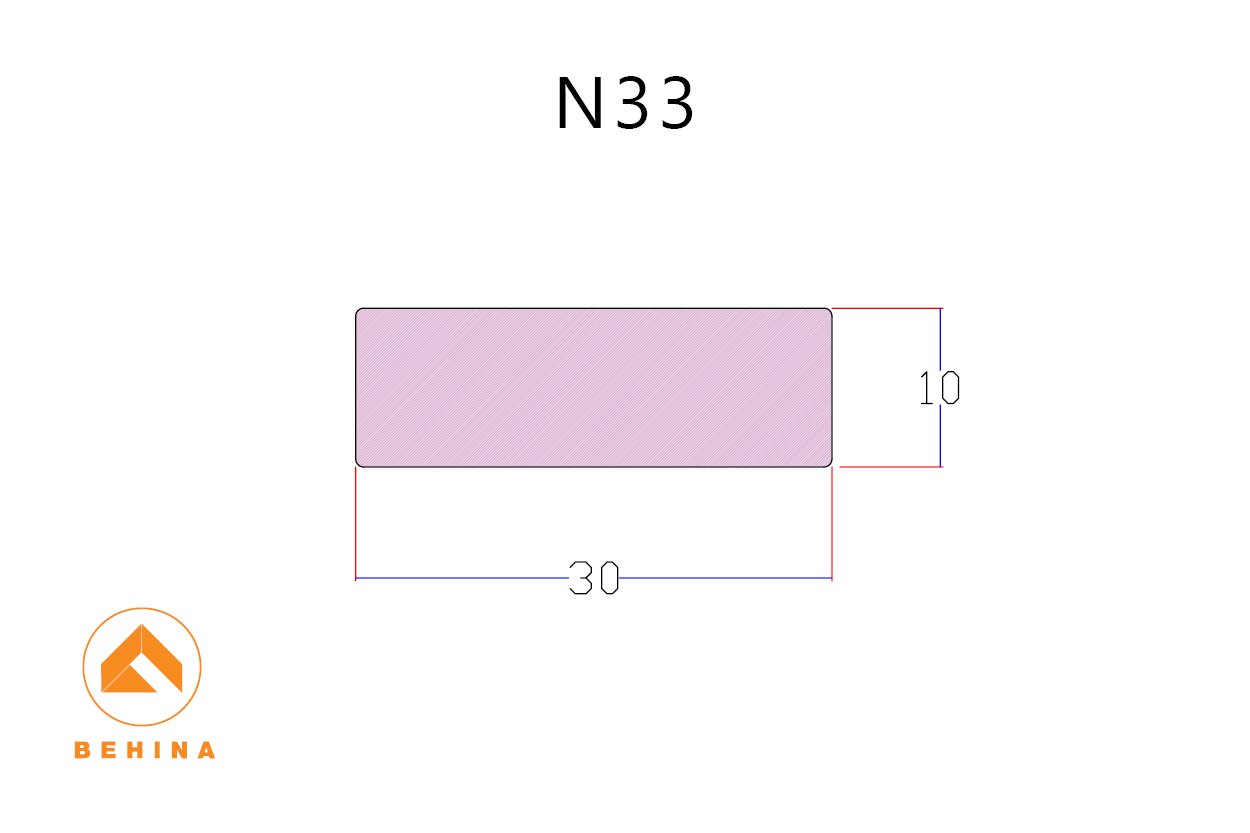تسمه مدرن بهینا مدل N33-12 سایز 30 میلیمتر