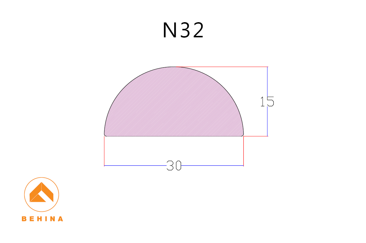 تسمه مدرن بهینا مدل N32-12 سایز 30 میلیمتر