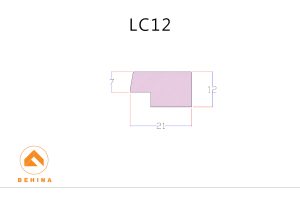 لوور بهینا مدل LC12-12 سایز 20 میلیمتر