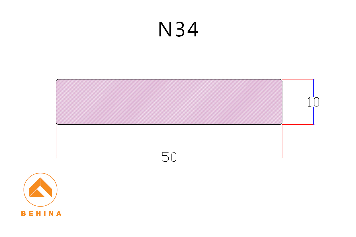 تسمه مدرن بهینا مدل N35-12 سایز 50 میلیمتر