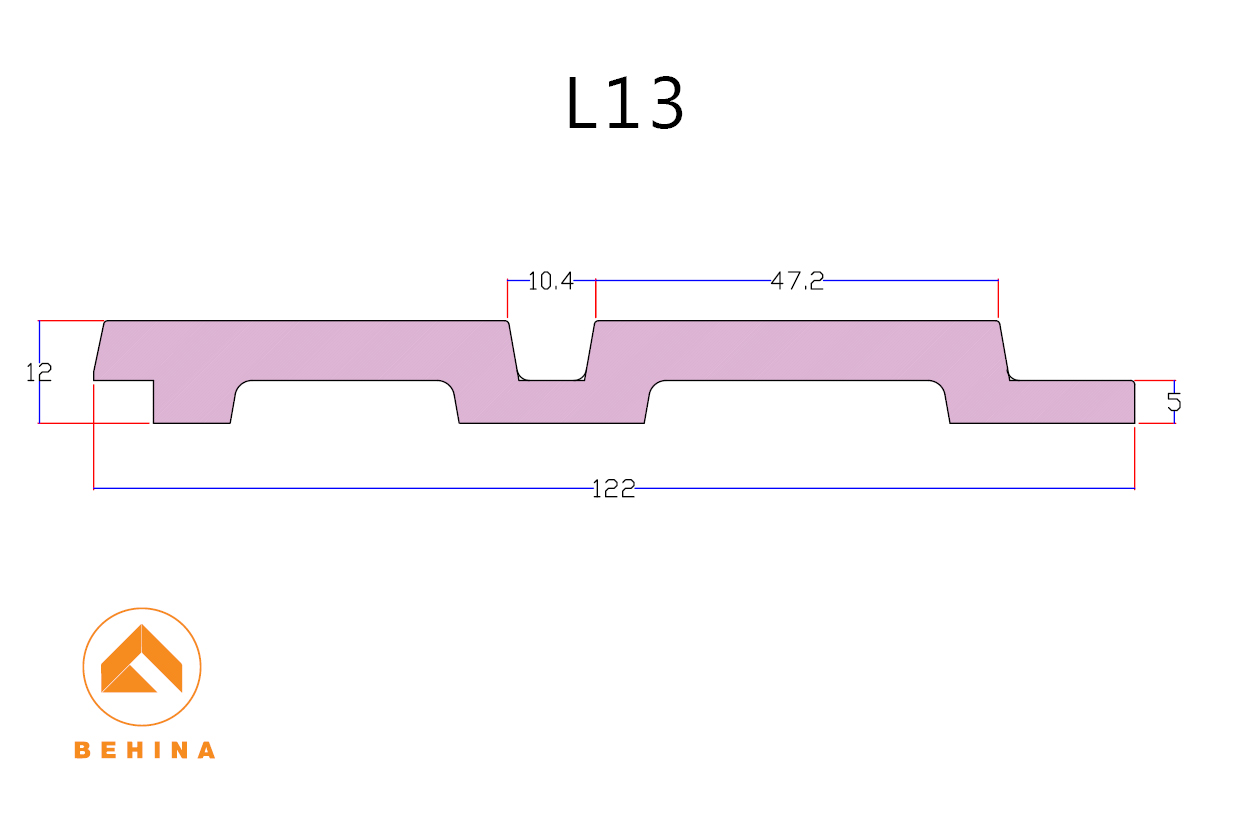 لوور بهینا مدل L13-12 سایز 120 میلیمتر